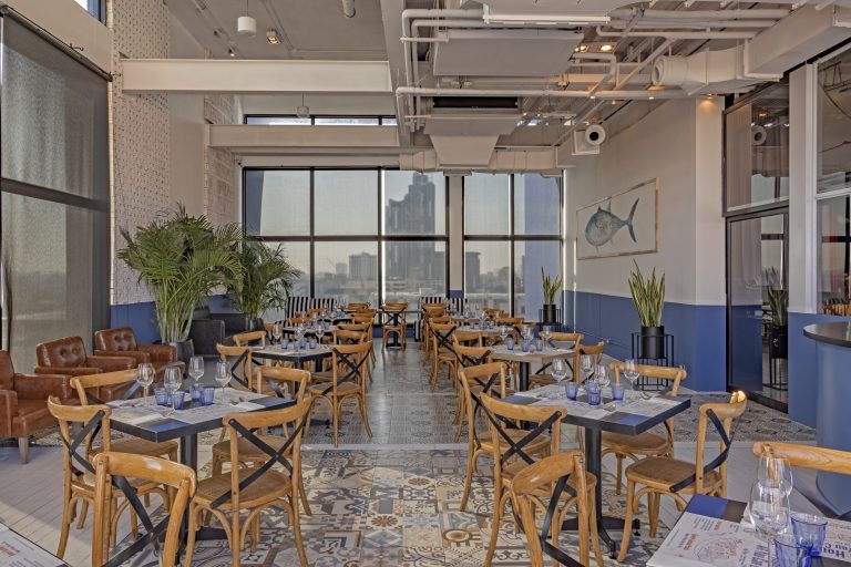 Interior of Bigfish Seafood Buffet restaurant in Pattaya