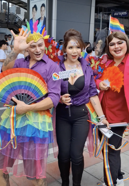 Joining the pride month bangkok from Siam@Siam design hotel