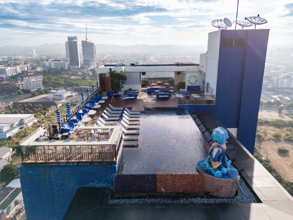 One of the best rooftop bars in Pattaya at Siam@Siam Design Hotel Bangkok